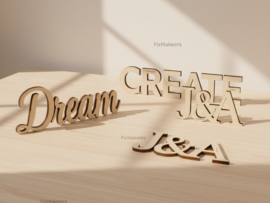 Letras decorativas